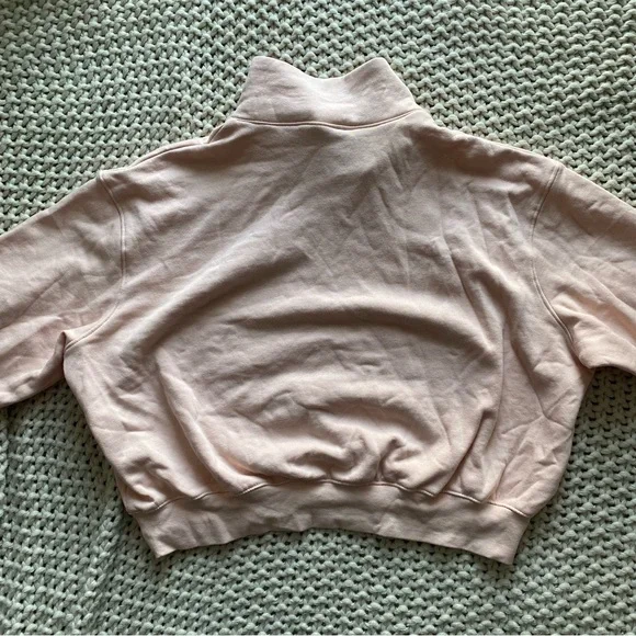 H&M Divided Basic Half Zip Pullover Sweatshirt - Picture 3 of 4